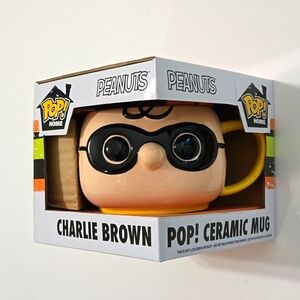 Charlie Brown Funko POP! Home Ceramic Peanuts Mug Halloween - new